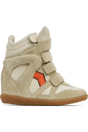Isabel Marant Beige Bekett Sneakers