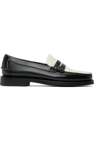 SEBAGO Black & White Classic Dan Loafers