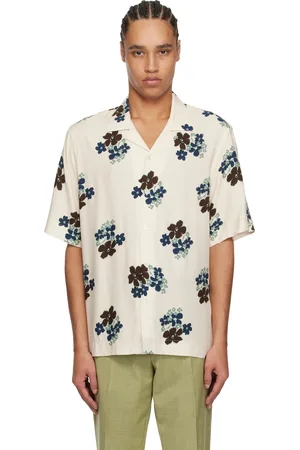 Paul Smith Off-White Short Sleeve Regular Fit Shirt