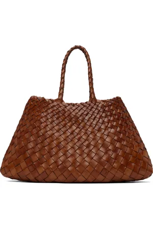 Dragon Diffusion Tan Santa Croce Small Tote