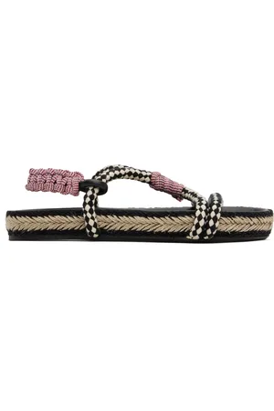 Isabel Marant & Beige Waltee Sandals