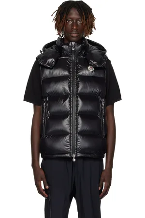 Moncler Black Bormes Down Vest