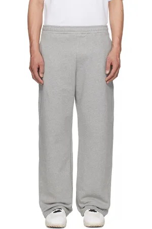 Marine Serre Gray Moon Logo Sweatpants