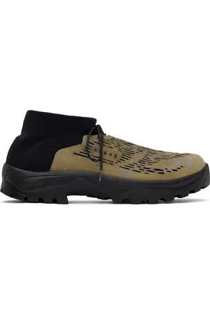 Demon SSENSE Exclusive Black & Khaki Cambriana Sneakers