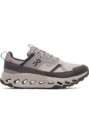 On Running Gray & Beige Cloudhoriz Waterproof Sneakers