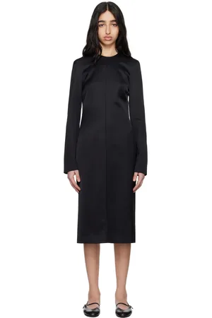 Totême Lean Satin Midi Dress