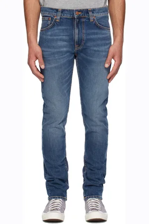 Nudie Jeans Blue Lean Dean Jeans