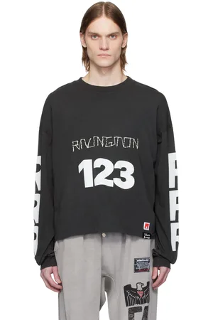 RIVINGTON roi Rebis Black USO-123 Garden LS T-shirt