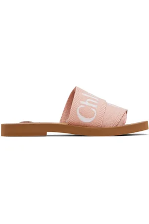 Chloé Pink Woody Sandals