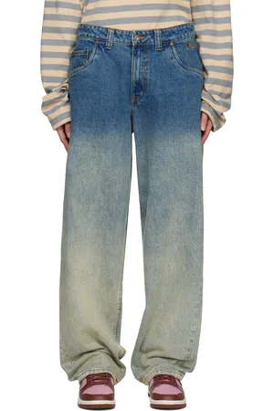 DIME Blue Classic Baggy Jeans