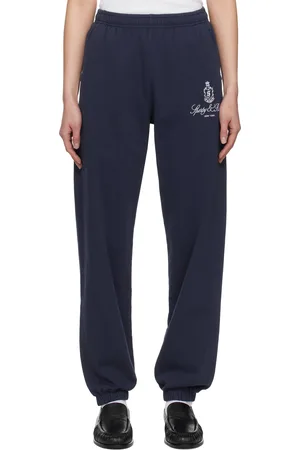 Sporty & Rich Navy Vendome Sweatpants