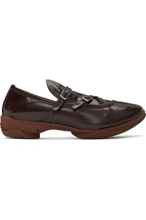 Kiko Kostadinov Brown Sonia Buckled Loafers