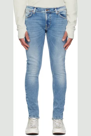 Nudie Jeans Blue Tight Terry Jeans