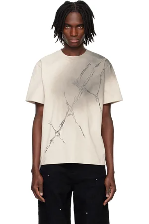 HELIOT EMIL Beige Fluxus T-shirt