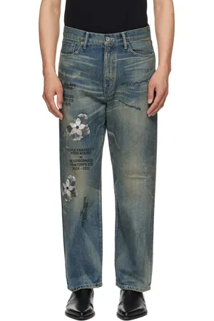 YOHJI YAMAMOTO Blue NEIGHBORHOOD Edition Savage Denim DP Basic Jeans