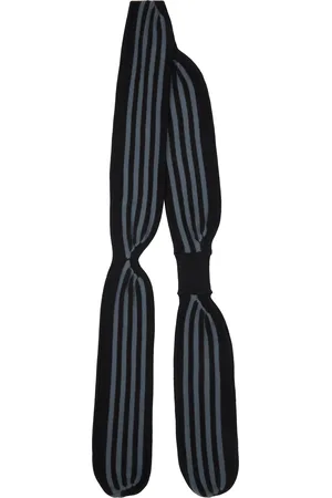 Kiko Kostadinov Black & Gray Solix Scarf
