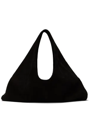 Kassl Editions Black Anchor Small Suede Tote