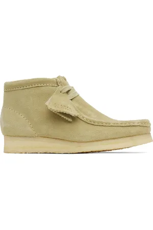 Clarks Beige Wallabee Boots