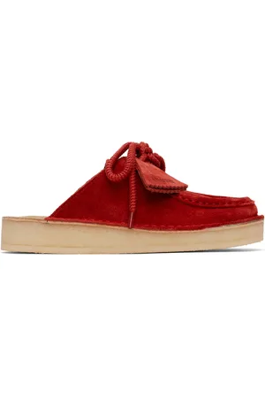 Clarks Red Desert Nomad Mules