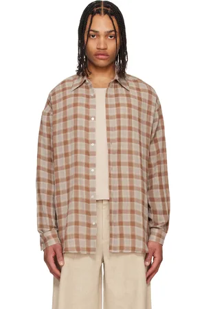 Holzweiler Brown Elja Check Shirt