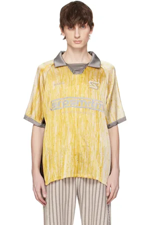 Serapis Drips Silk Football Polo