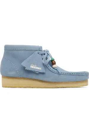 Clarks Blue Wallabee Boots