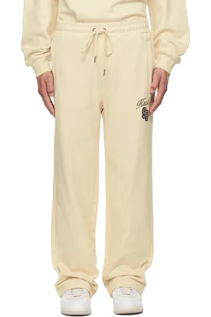 KSUBI Beige Playoff Synthesis Sweatpants