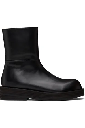 Coor Round Toe Low Cut Boots