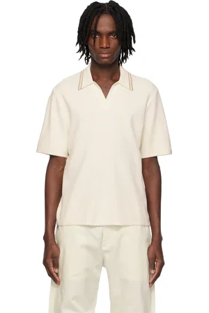 RAG&BONE Off-White Rib Johnny Polo