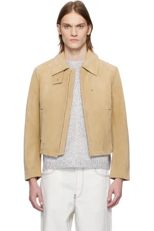 KARMUEL YOUNG 2-Way Pocket Suede Jacket