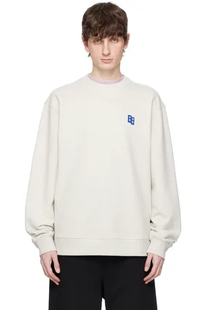 Ader Error Gray Sig; TRS Tag 01 Sweatshirt