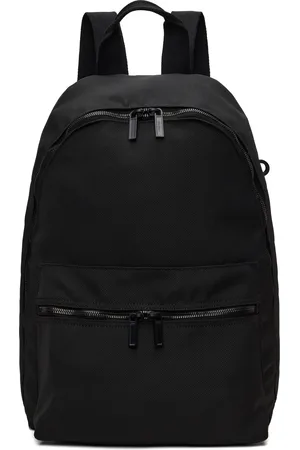 Rick Owens Black Hollywood Heavy Cordura Backpack