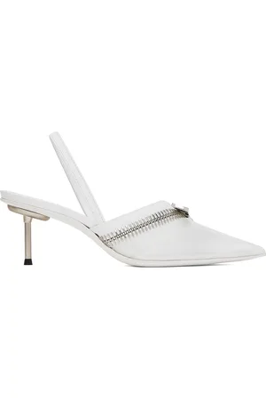 COPERNI White Clear Zip Heels