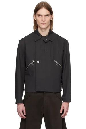 Omar Afridi Black Drawcord Jacket
