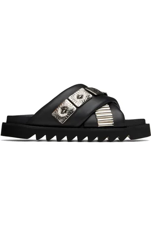 TOGA VIRILIS SSENSE Exclusive Padded Leather Sandals