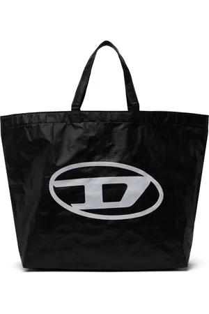 Diesel Kids Black Written Tote
