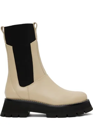 3.1 Phillip Lim Off-White Kate Combat Boots