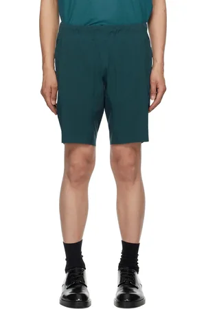 Veilance Blue Secant Comp Shorts
