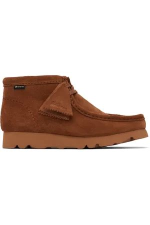 Clarks Tan Wallabee Gore-Tex Boots