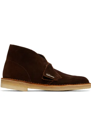 Clarks Brown Suede Desert Boots