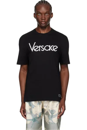 VERSACE Black 1978 Re-Edition Logo T-Shirt