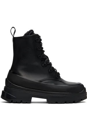 Canada Goose Black Kya Lace-Up Boots