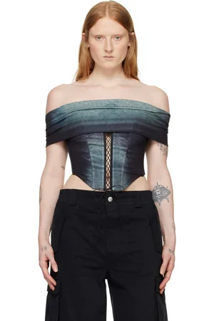 MISBHV Navy Laced Corset