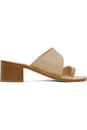 MARYAM NASSIR ZADEH Beige Ricarda Heeled Sandals