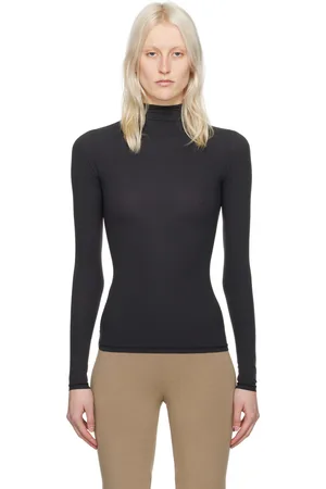 SKIMS Black Fits Everybody Turtleneck