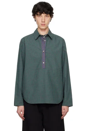 SC103 SSENSE Exclusive Green Study Polo
