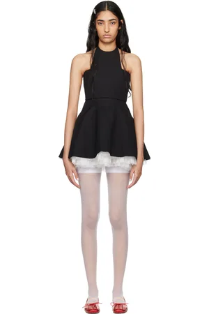 Shushu/Tong Black Two-Piece Minidress