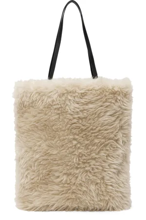 AMOMENTO Faux-Fur Tote