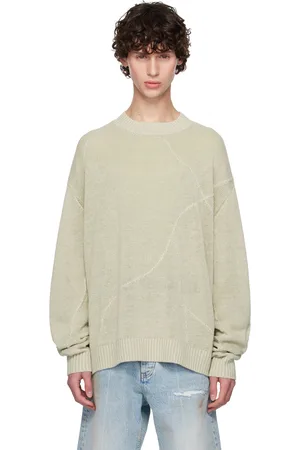 Hope Green Linen Sweater