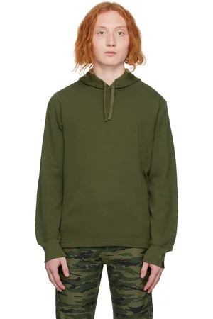 RAG&BONE Khaki Collin Hoodie